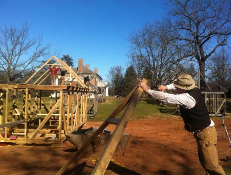 Learn TimberFraming Skills at Montpelier's LogCabin School Fine