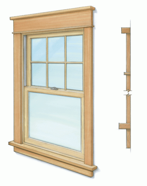 Interior Window Trim Idea