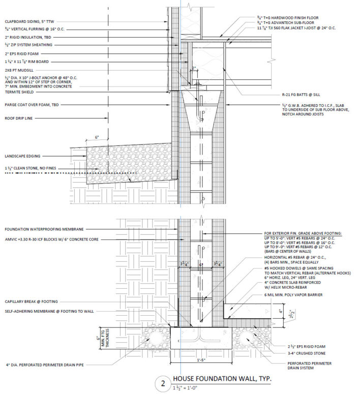 Fine Homebuilding Prohome ICF foundation detail 2