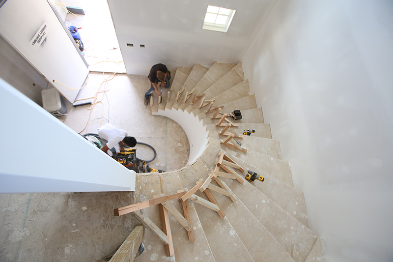 Episode 17 Trimming Curved Stairs, Soundproofing, and AirSealing