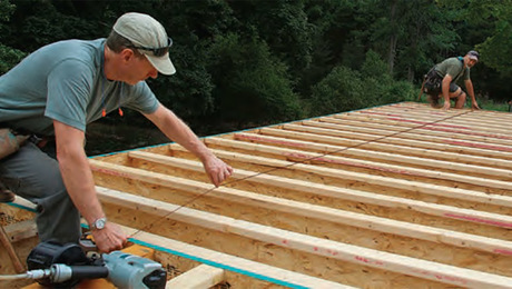 Building Skills: Install a Subfloor