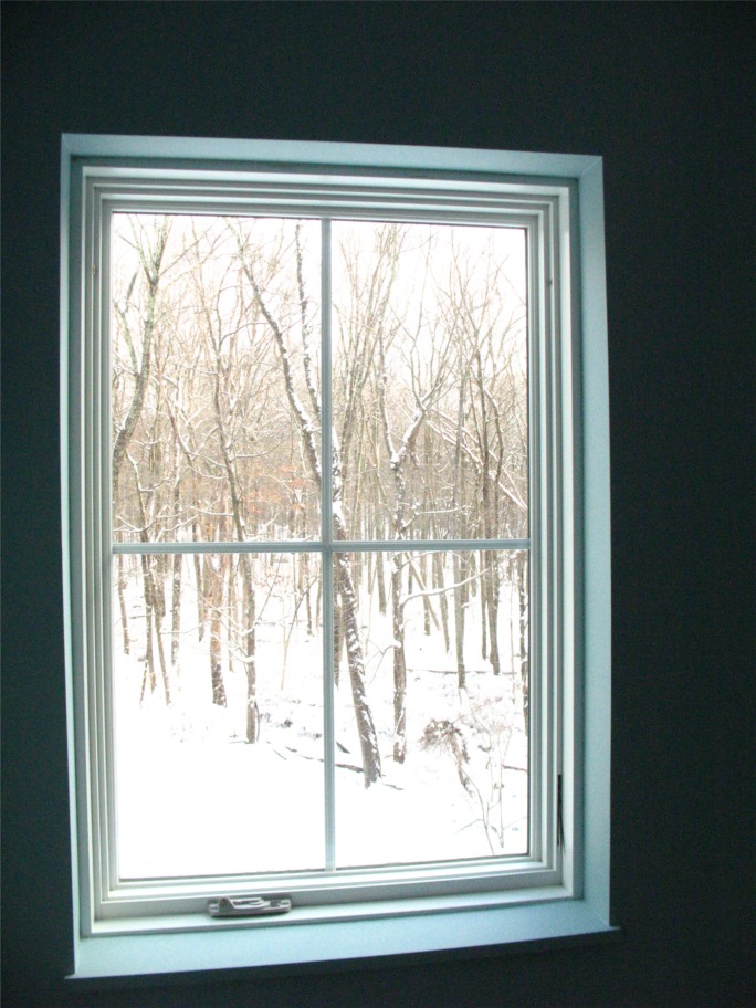 Finish window, view 1