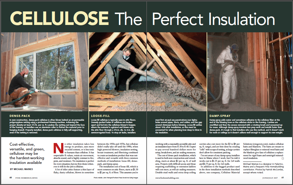 Buyer's Guide to Insulation: Spray Foam - Fine Homebuilding