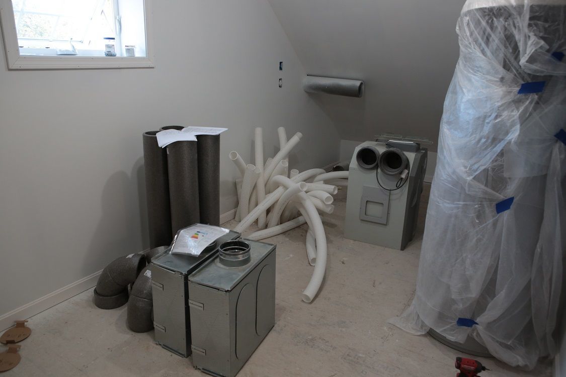 Running Ducting for an ERV Fine Homebuilding