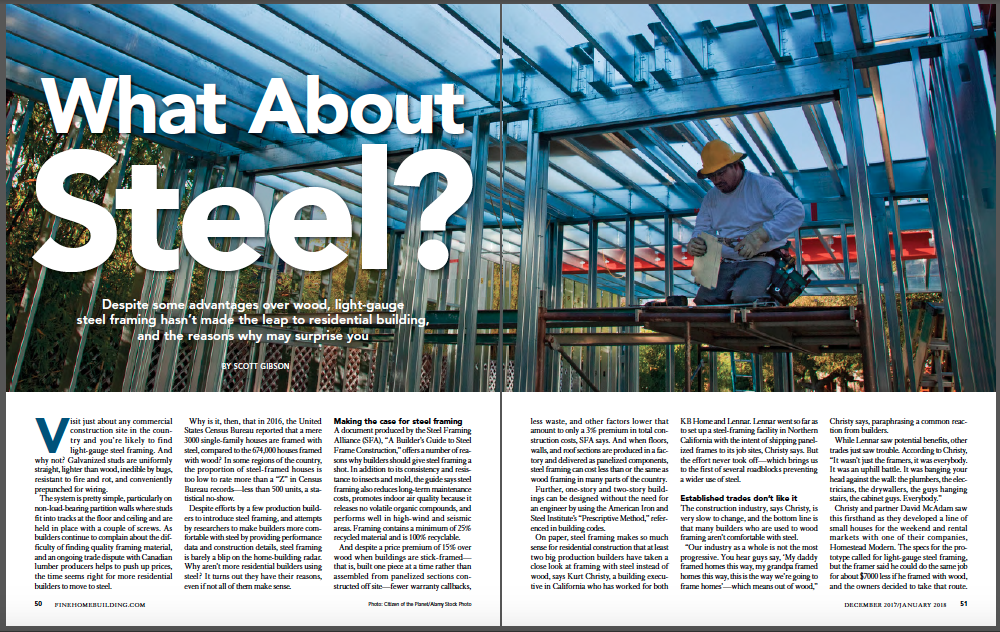 what about steel magazine spread