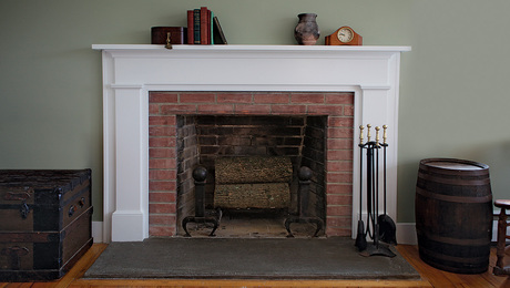elegant fireplace mantel