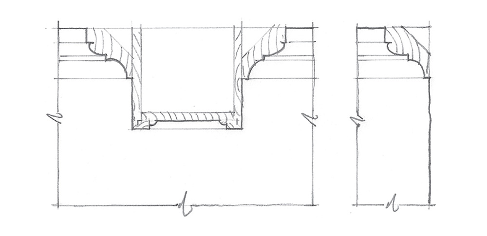 beam support drawing