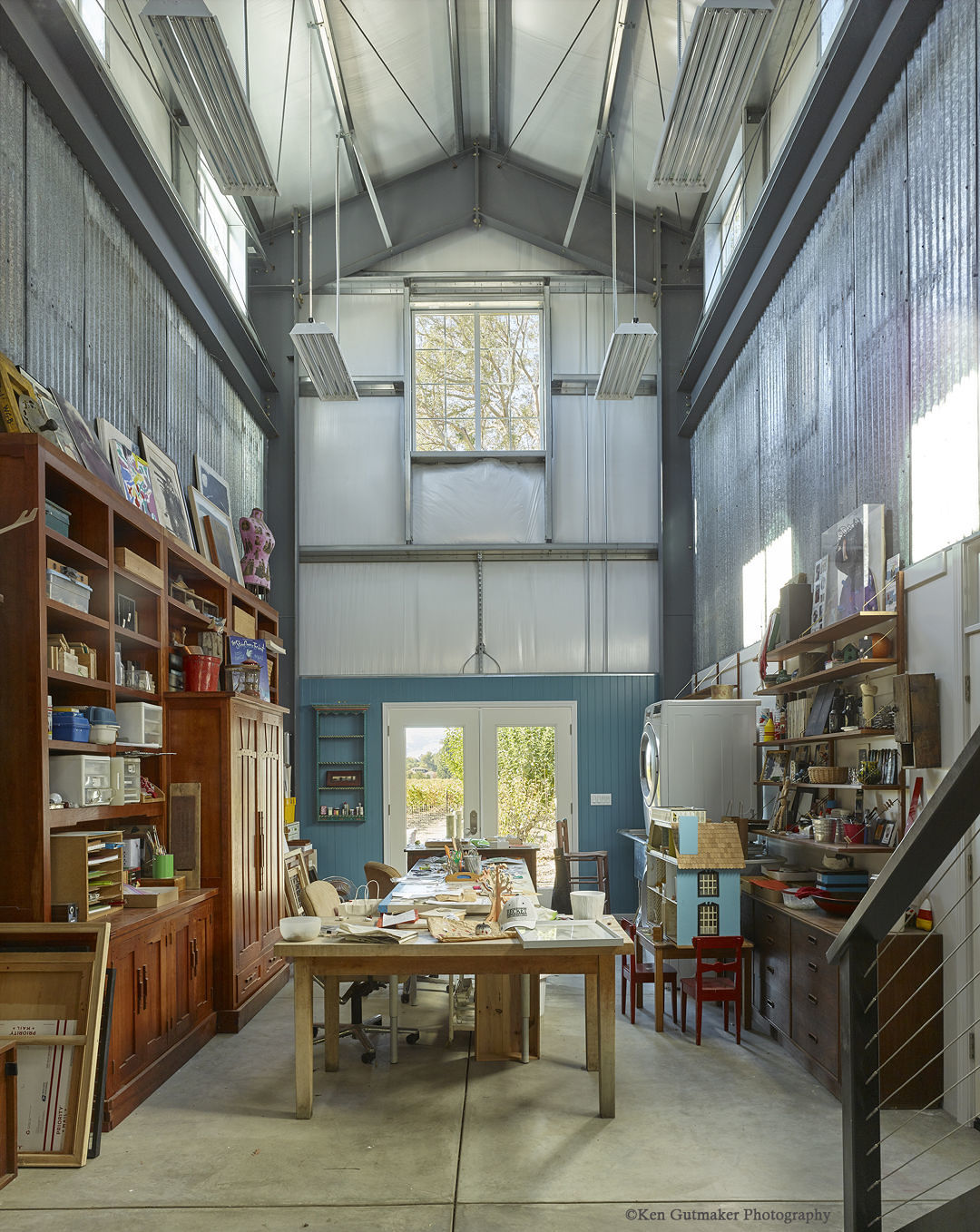 Industrial Art Studio - Fine Homebuilding