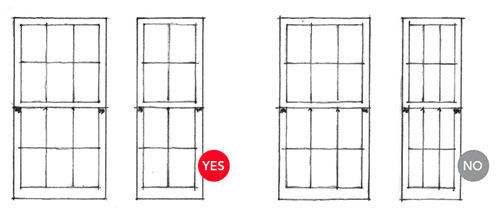 Window proportions