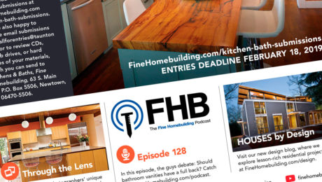 Fine Homebuilding Issue #279 Online Highlights