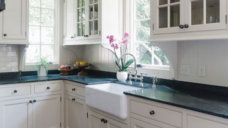 kitchen cabinets with sink
