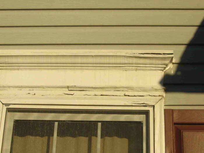 Exterior Window Trim Repair Help Fine