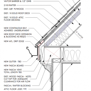 Fascia Vent / Zero Eave Hip Roof venting design - Fine Homebuilding