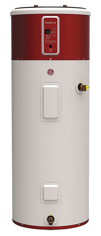 GE hybrid water heater