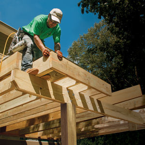 how to build a strong deck frame