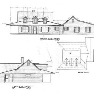 Texas Front Elevation
