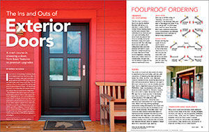 The Ins and Outs of Exterior Doors Spread