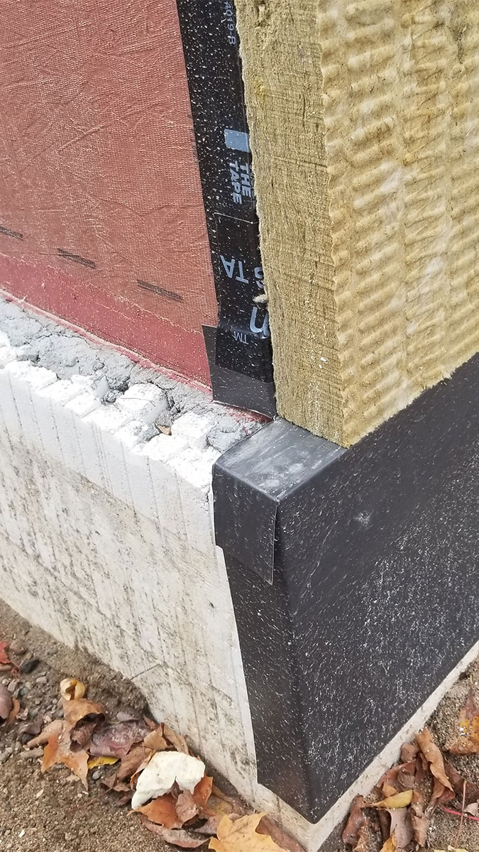 basic foundation corners 