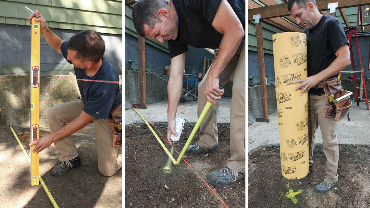 Foot Digging How To Dig Footings