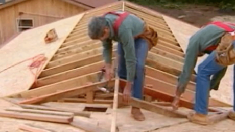 framing a roof with larry haun