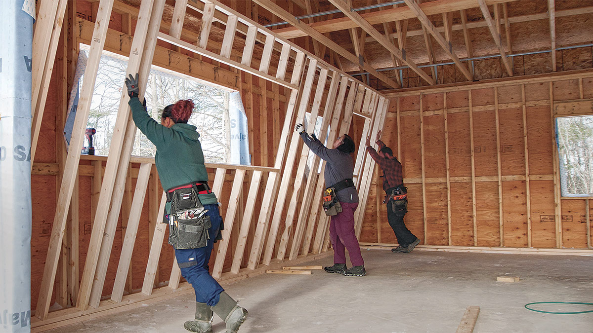 Double-Stud Wall Framing  Building America Solution Center