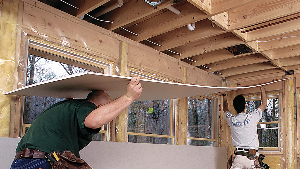 Hanging Drywall An Overview Fine Homebuilding