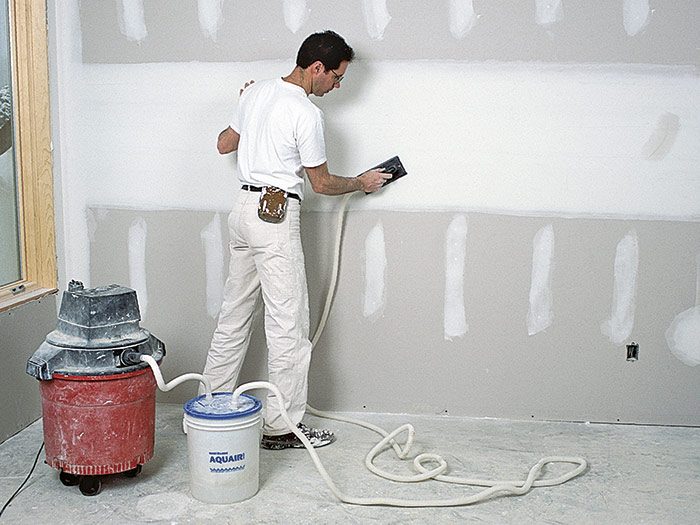 Plaster wall deals sander