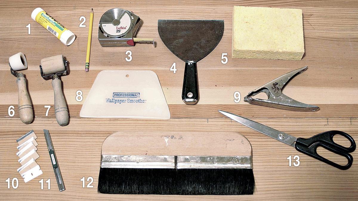 Wallpapering tools in Detail Cutter knife and seam knife  Blog  Wallpaper  from the 70s