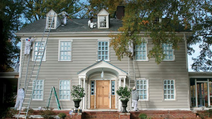 how to paint siding and exterior trim
