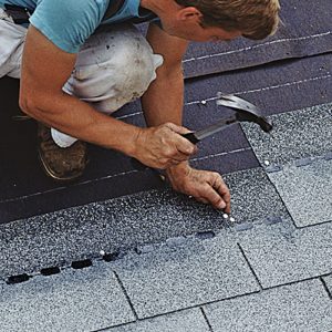 how not to nail shingles