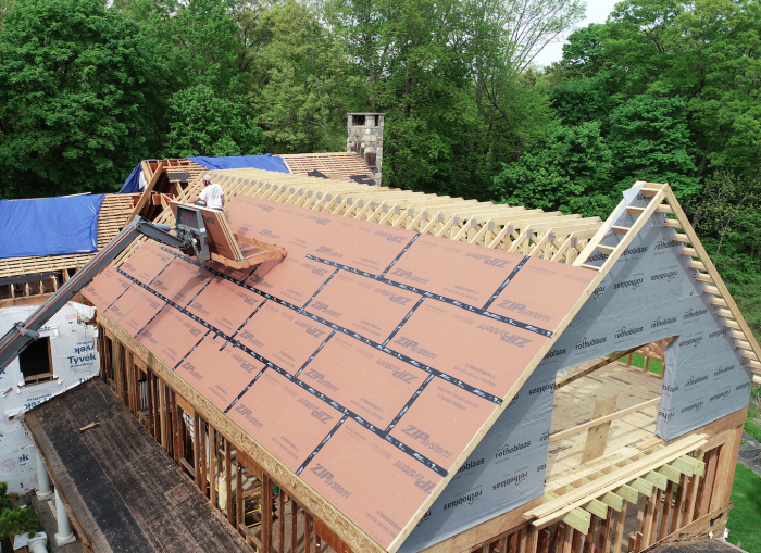 ZIP roof panels 