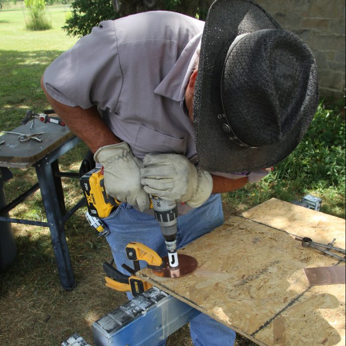 copper pipe flashing