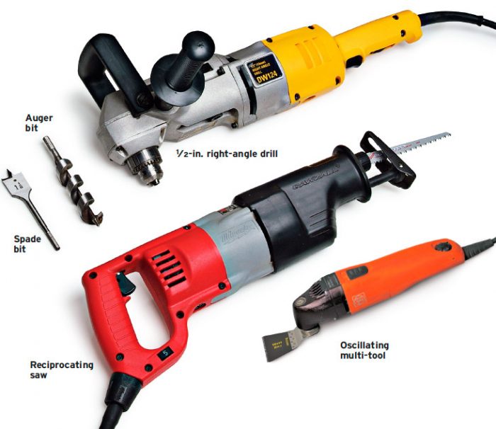 electrician's power tools