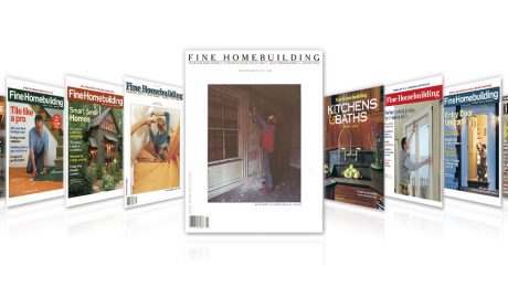 40 years of Fine Homebuilding Magazine