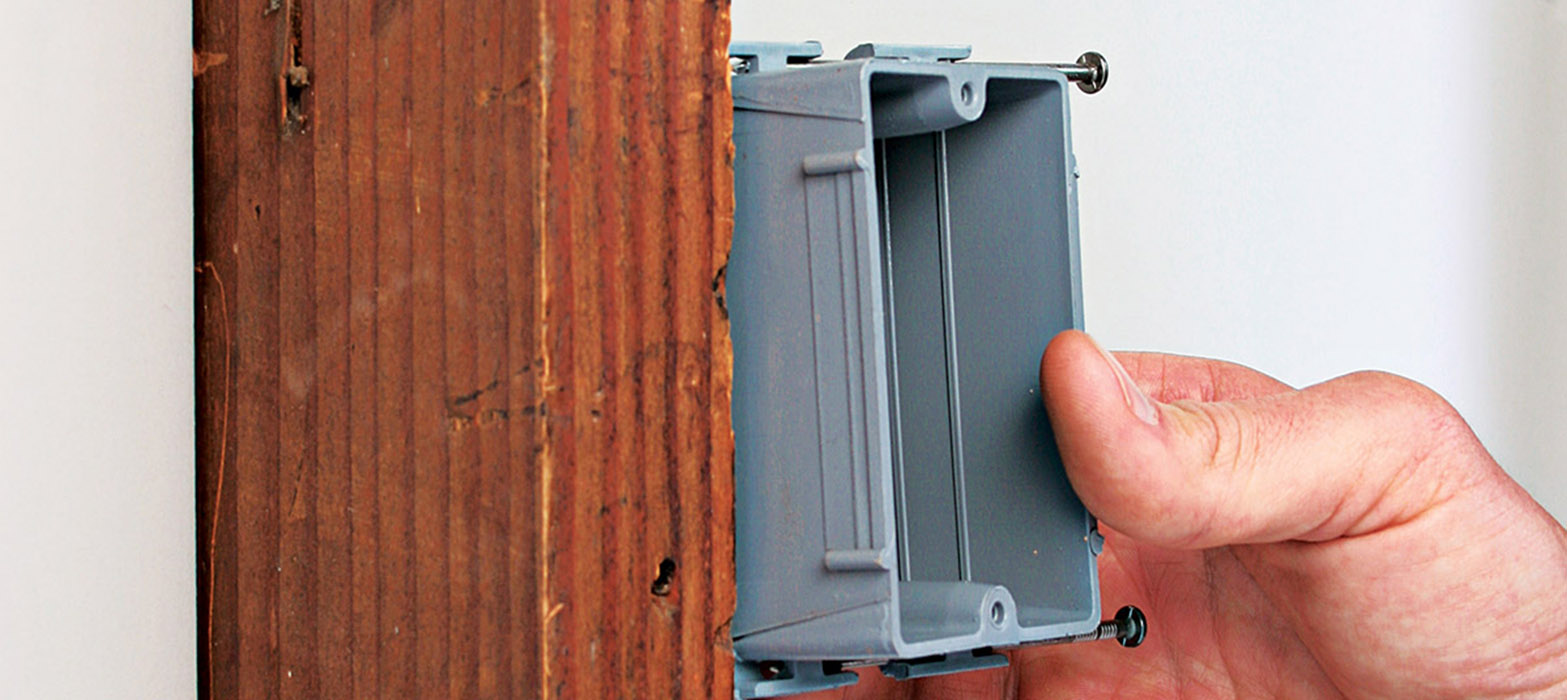 Rectangular Box Installation Installing New Work Boxes - Fine Homebuilding