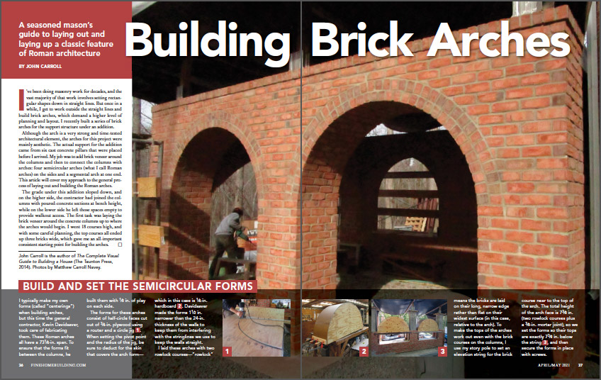 Building Brick Arches