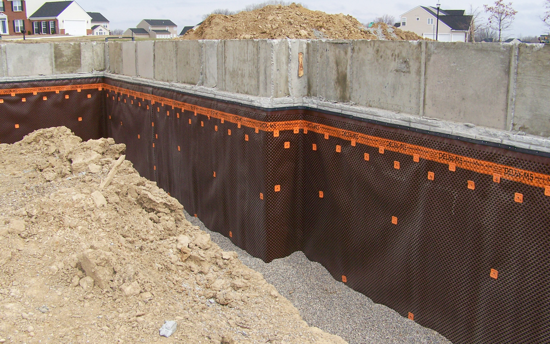 Drainage Boards for Residential Waterproofing