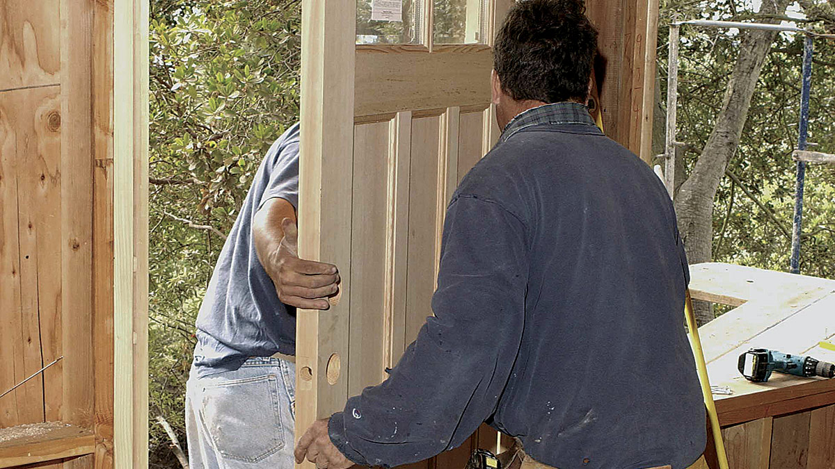 Installing Exterior French Doors: Prepare the Rough Opening - Fine  Homebuilding