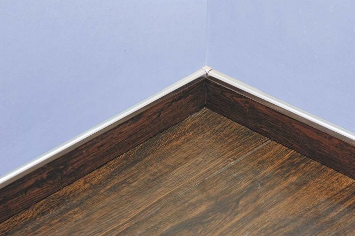 Some lines of trim have inside or outside corners. Install these first and measure accordingly.