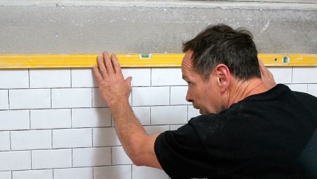 installing tile shower wall