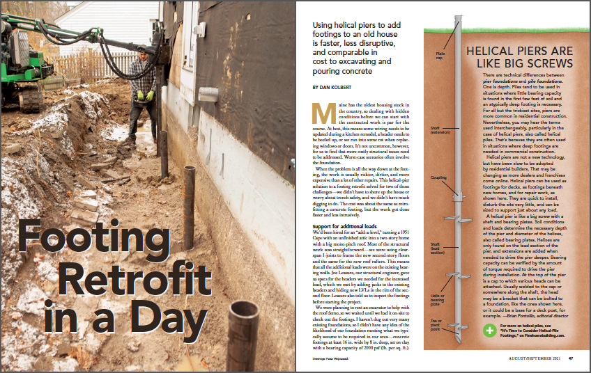 Footing Retrofit in a Day Spread Img
