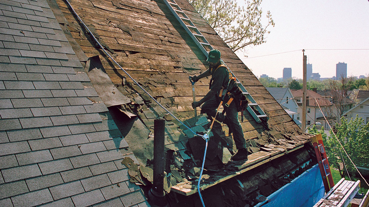 Steep-slope reroofing considerations