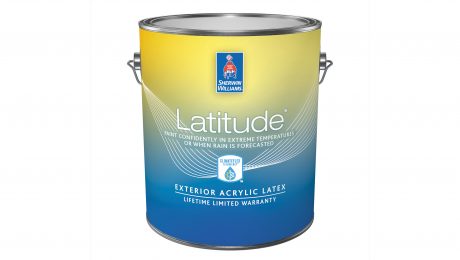 Bucket of Latitude exterior acrylic paint