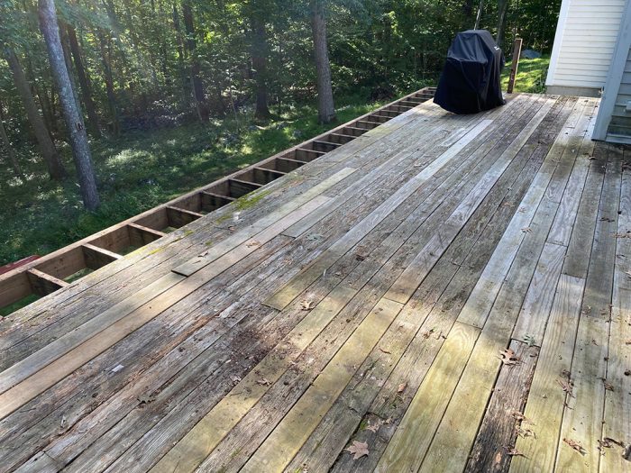 Jeff's re-decking project