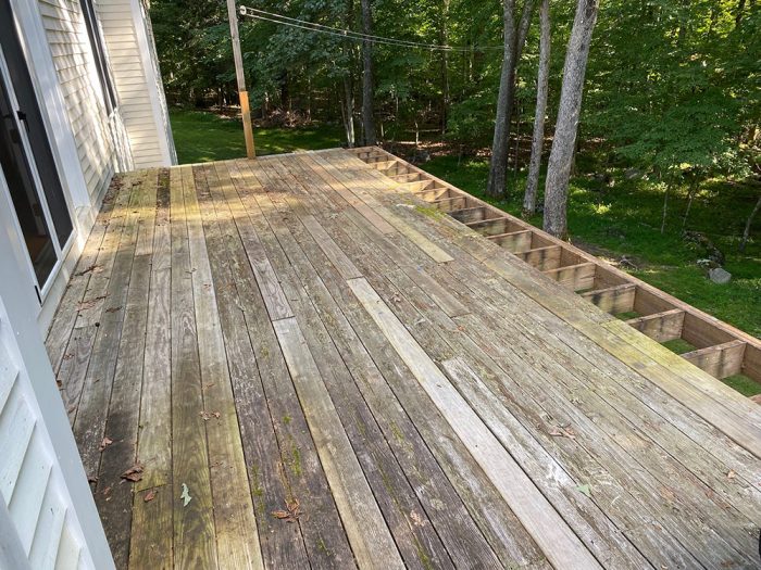 Jeff's re-decking project