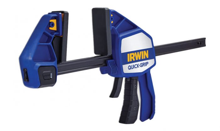 IRWIN QUICK‑GRIP Heavy‑Duty One‑Handed Bar Clamp