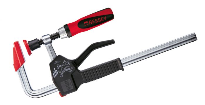 Bessey Power Grip one-handed bar clamp