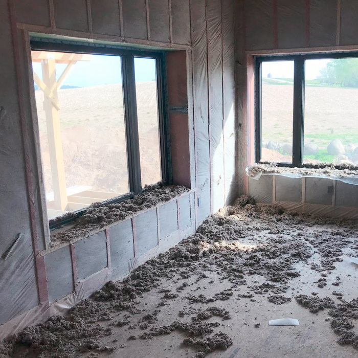 Insulation in walls