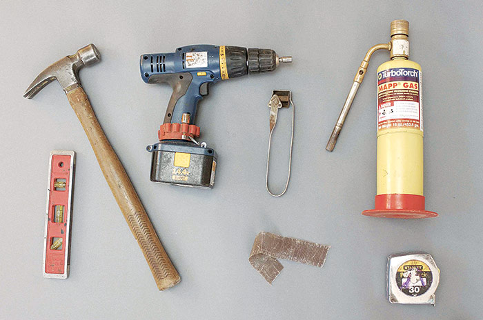 Miscellaneous plumbing tools