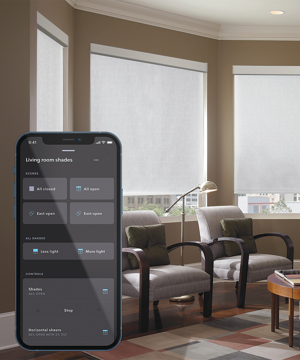 smart-home motorized blinds